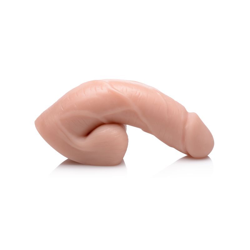 Large Bulge Soft Packer Dildo Light Skin Tone image 1