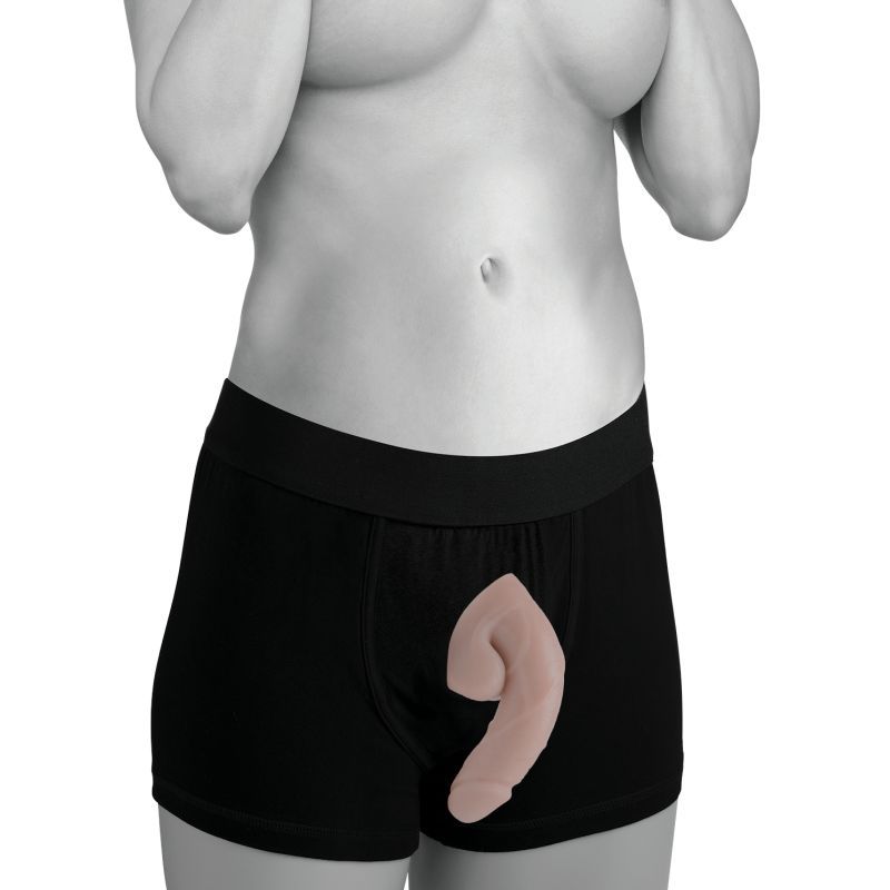 Large Bulge Soft Packer Dildo Light Skin Tone image 5