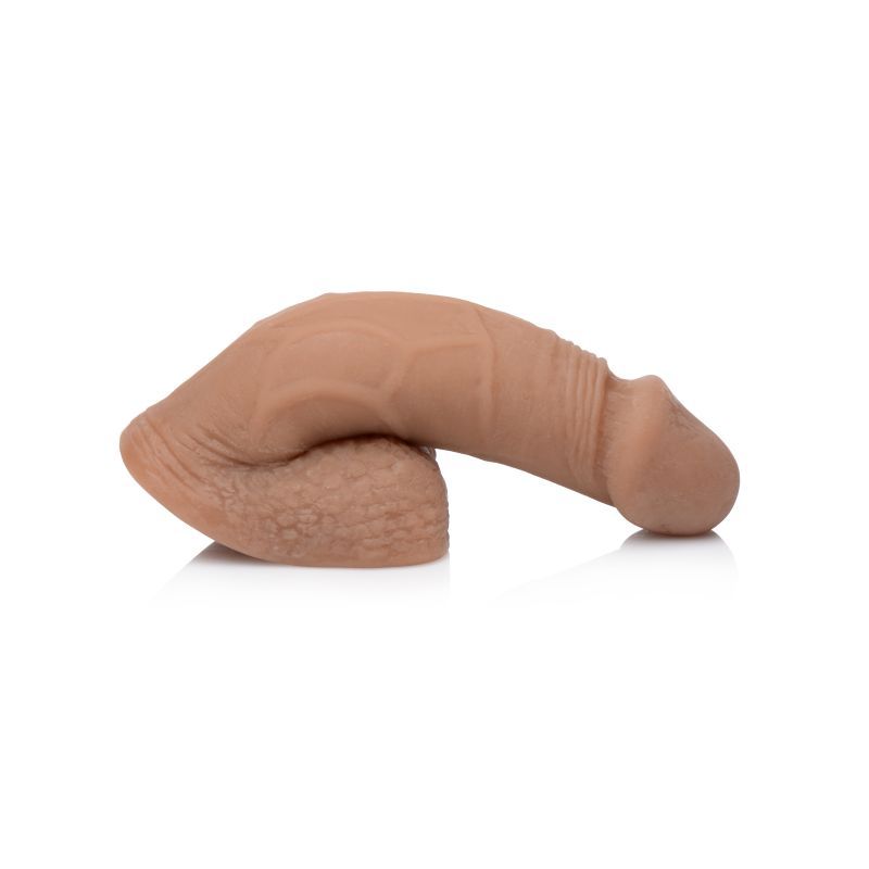 Large Bulge Soft Packer Dildo Medium Skin Tone image 1