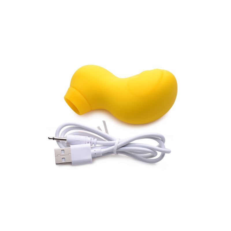 Sucky Ducky Silicone Clitoral Stimulator Yellow image 2