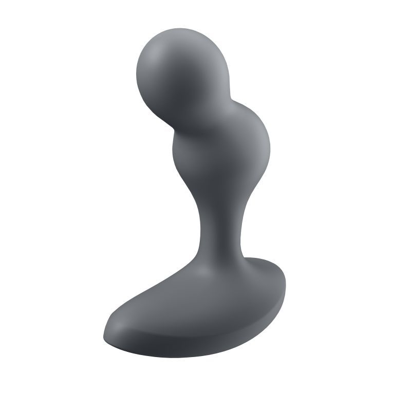Satisfyer Deep Diver Vibrating Connect App Anal Plug Grey image 1