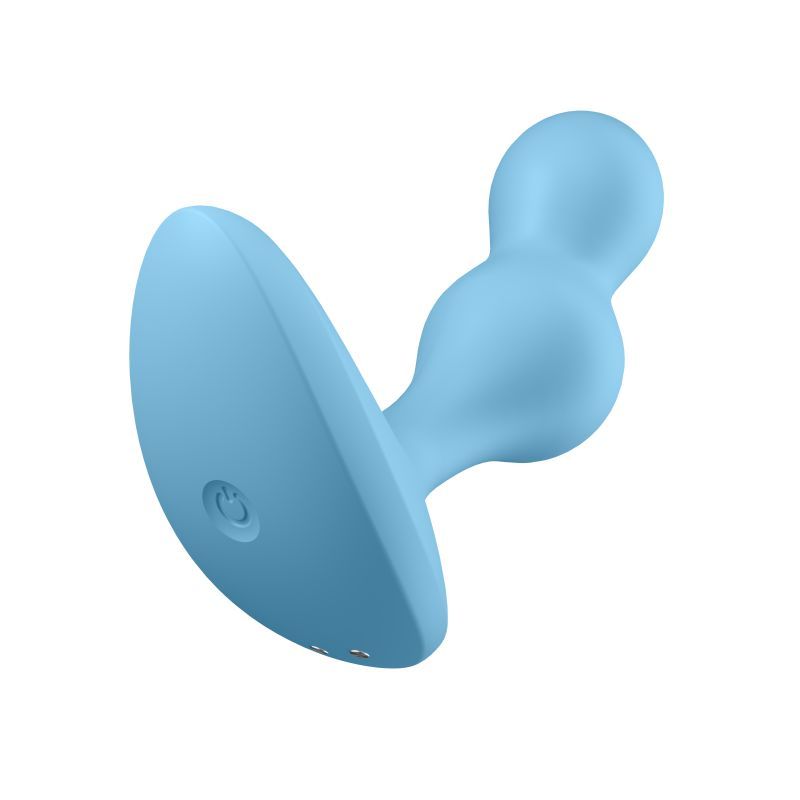 Satisfyer Deep Diver Vibrating Connect App Anal Plug Blue image 2