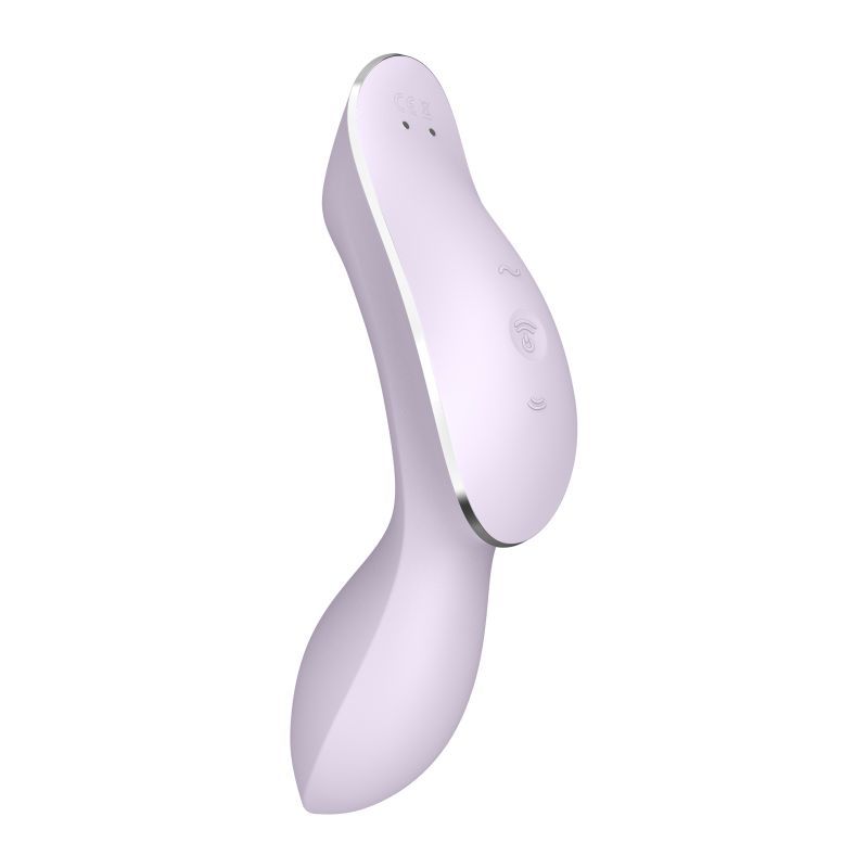 Satisfyer Curvy Trinity 2 Insertable Air Pulse Vibrator Violet image 5