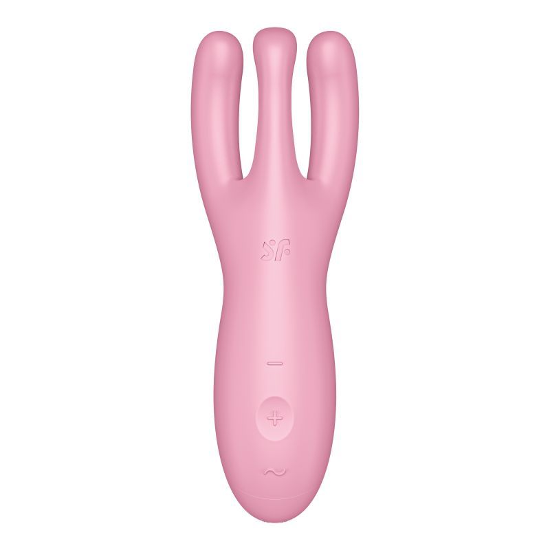 Satisfyer Threesome 4 Connect App Layon Vibrator Pink image 1