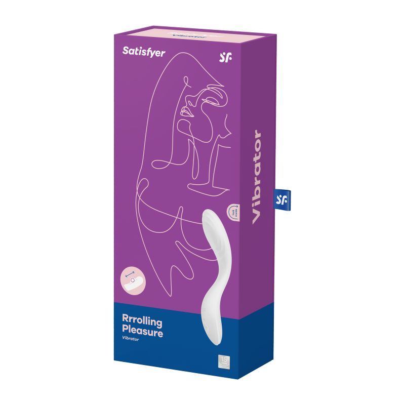 Satisfyer Rrrolling Pleasure G-Spot Vibrator White image 4
