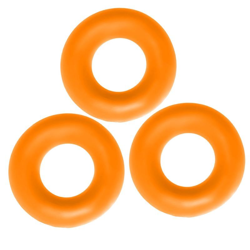 Fat Willy 3 Pc Jumbo Cockrings Orange image 1