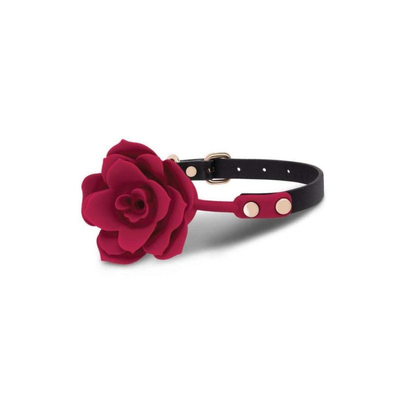 Secret Kisses Rosegasm Bloom Silicone Gag image 1