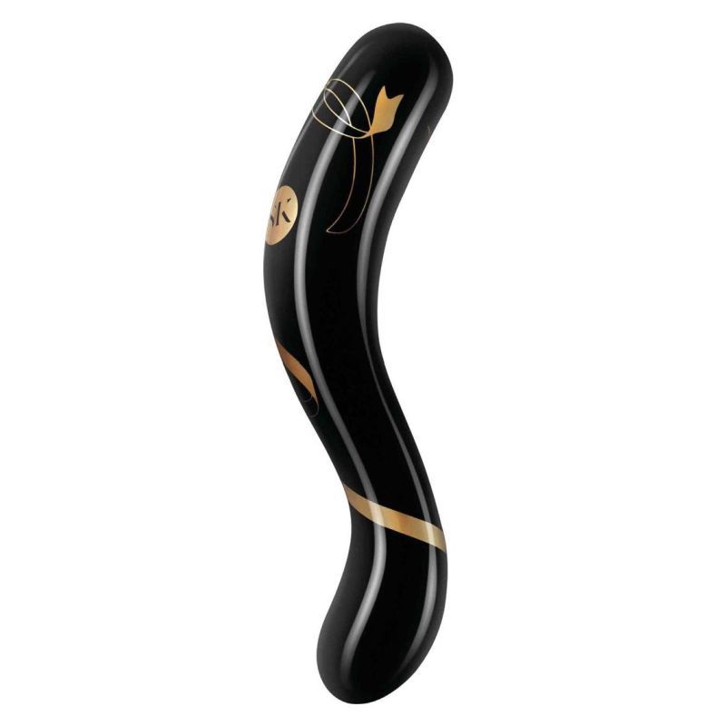 Secret Kisses Handblown Double Ended Dildo 7in image 1
