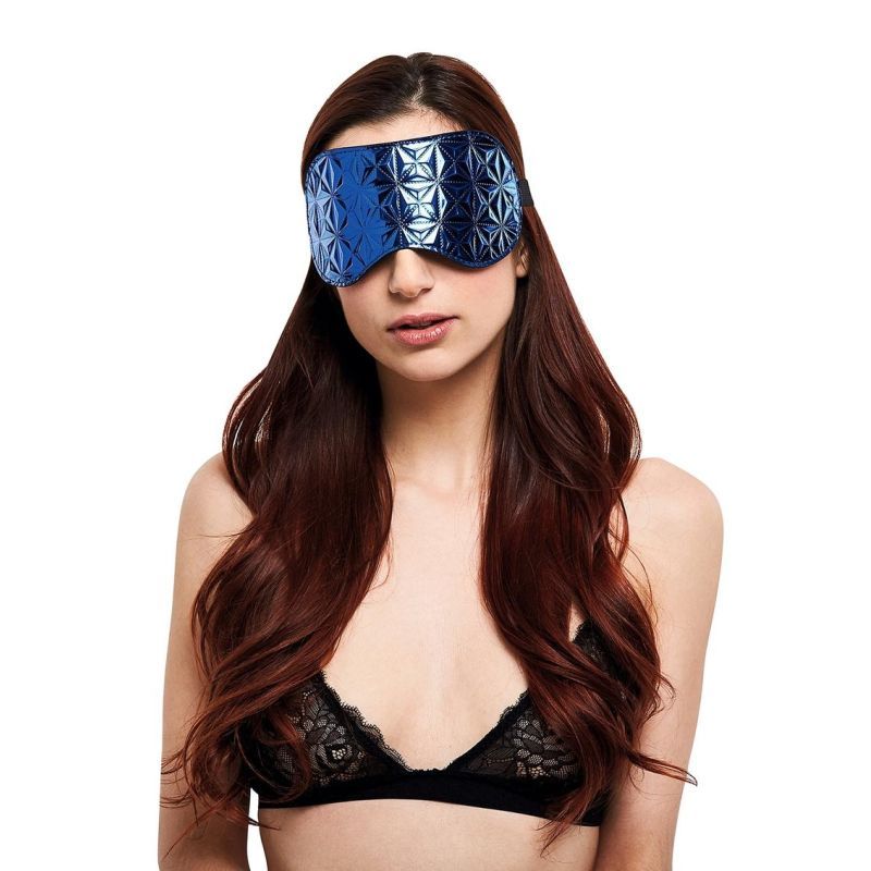 Whip Smart Diamond Blindfold Blue image 1