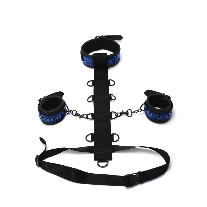 Whip Smart Diamond Body Restraint 3 Pc Set Blue image 1