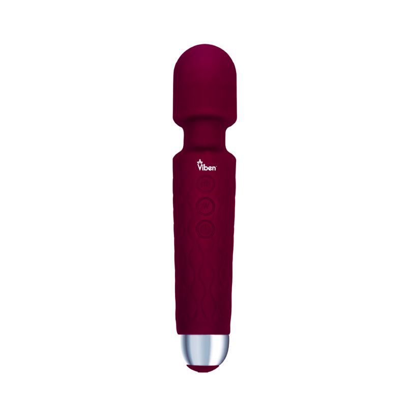 Viben Tempest Rechargeable Wand Massager Ruby image 1