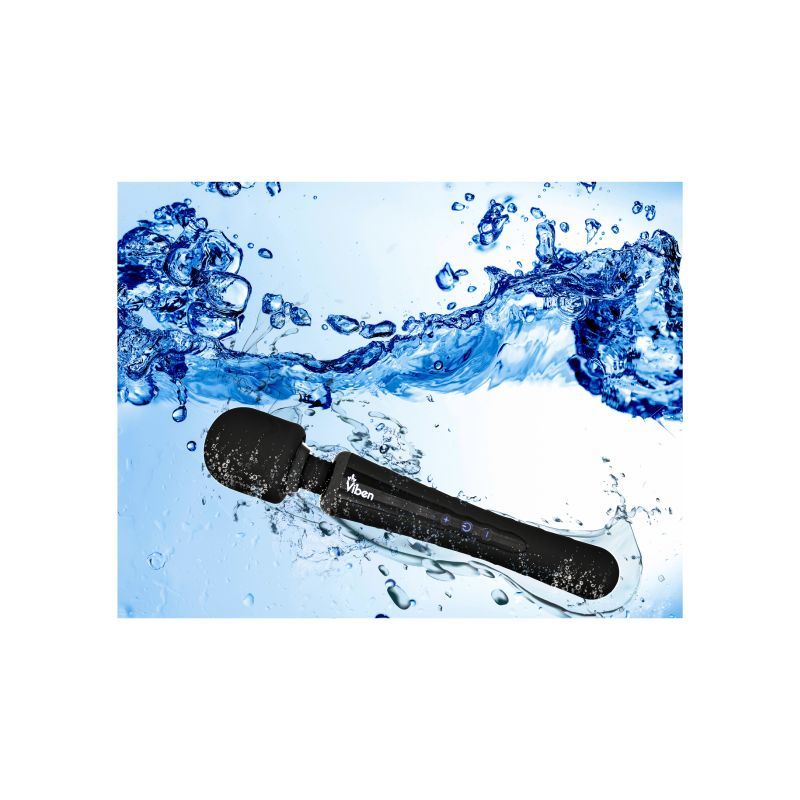 Viben Obsession Rechargeable Wand Massager Black image 4