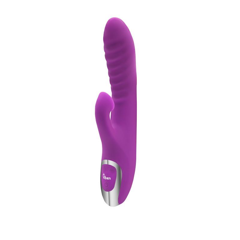 Viben Frenzy Suction Rabbit Vibe Berry image 1