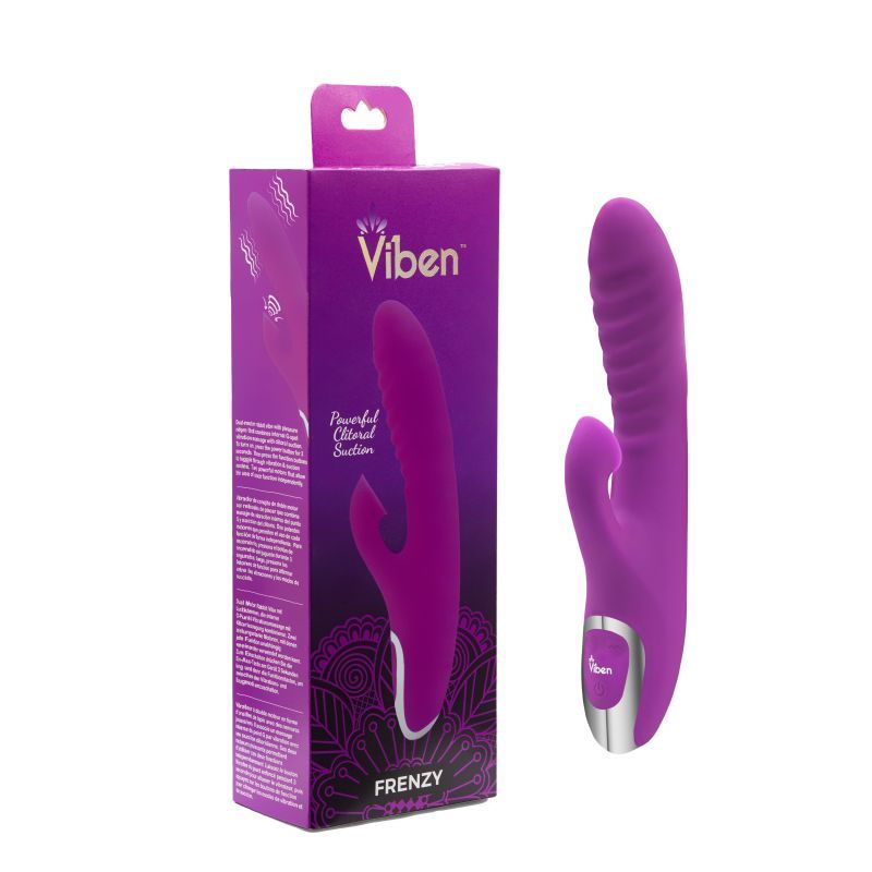 Viben Frenzy Suction Rabbit Vibe Berry image 5