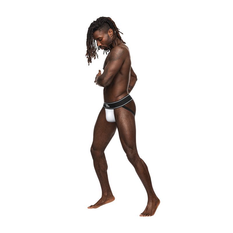 Male Power Modal Rib Jock White image 2