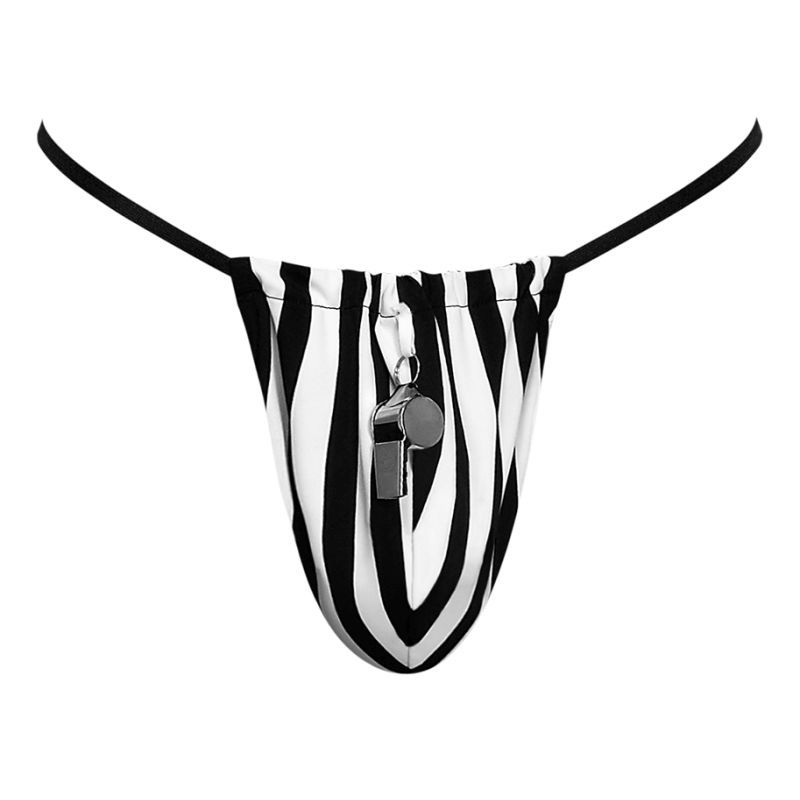 Referee Novelty G-String Black image 2