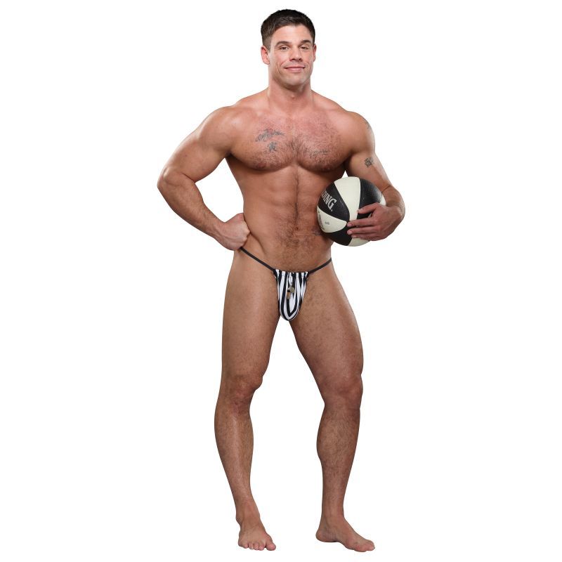 Referee Novelty G-String Black image 3