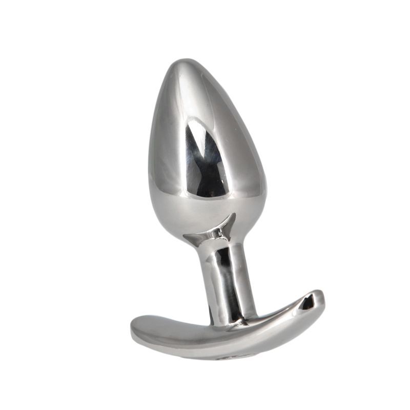 Pillow Talk Sneaky Luxurious Stainless Steel Anal Plug w Swarovski Crystal image 2