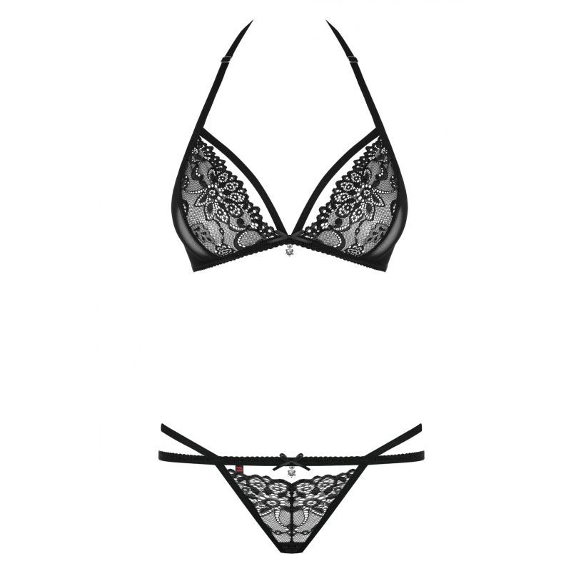 2 Pc Set 838 Black image 3