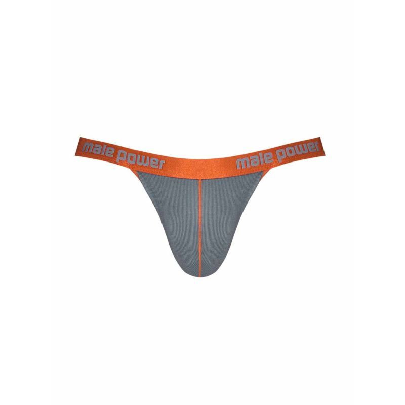 Male Power Casanova Uplift Micro Thong Grey image 4