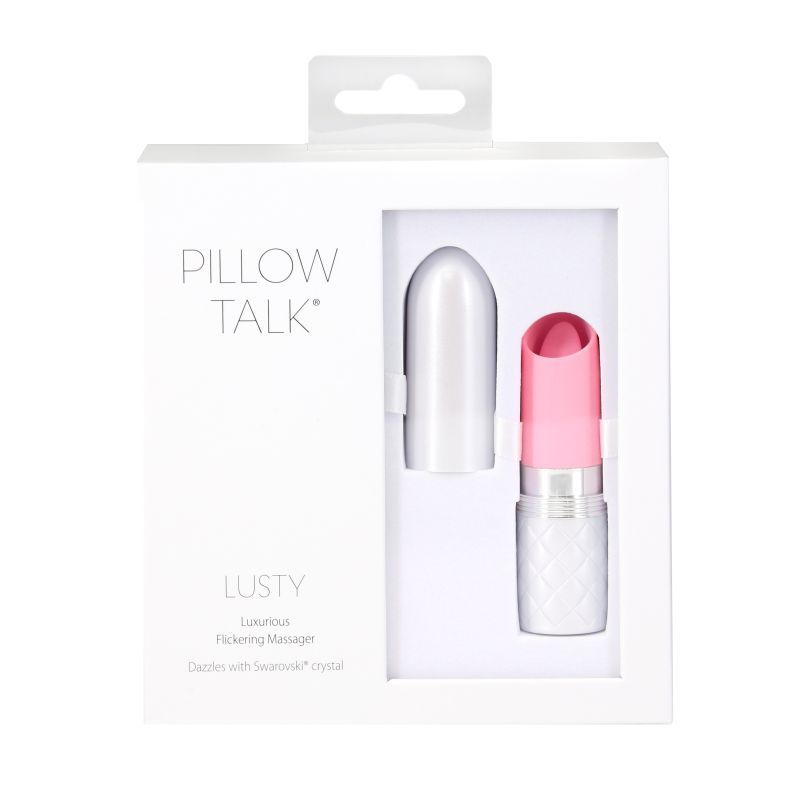 Pillow Talk Lusty Flickering Massager Pink image 4