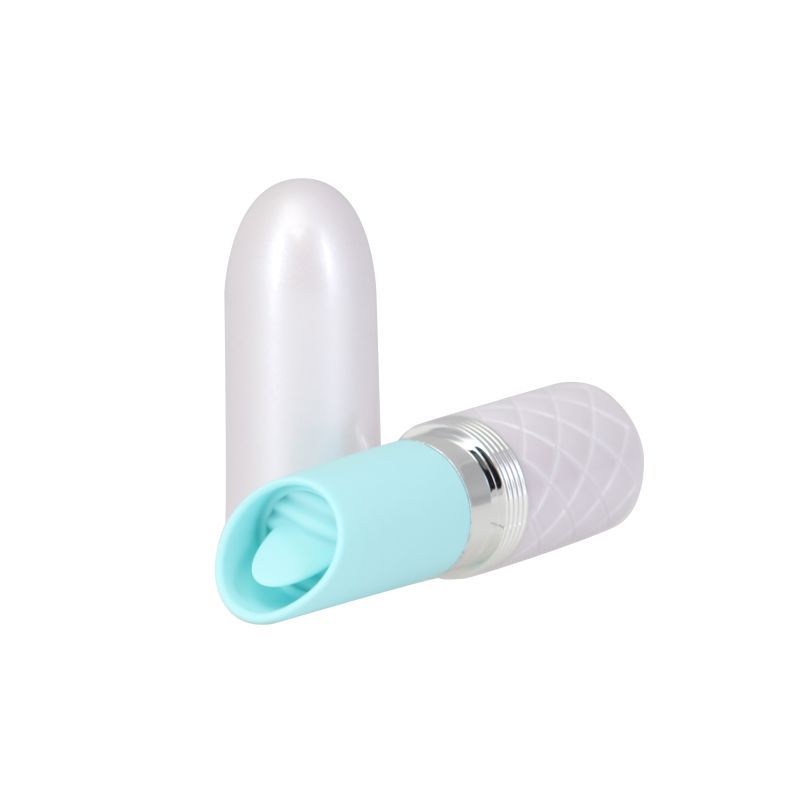 Pillow Talk Lusty Flickering Massager Teal image 2