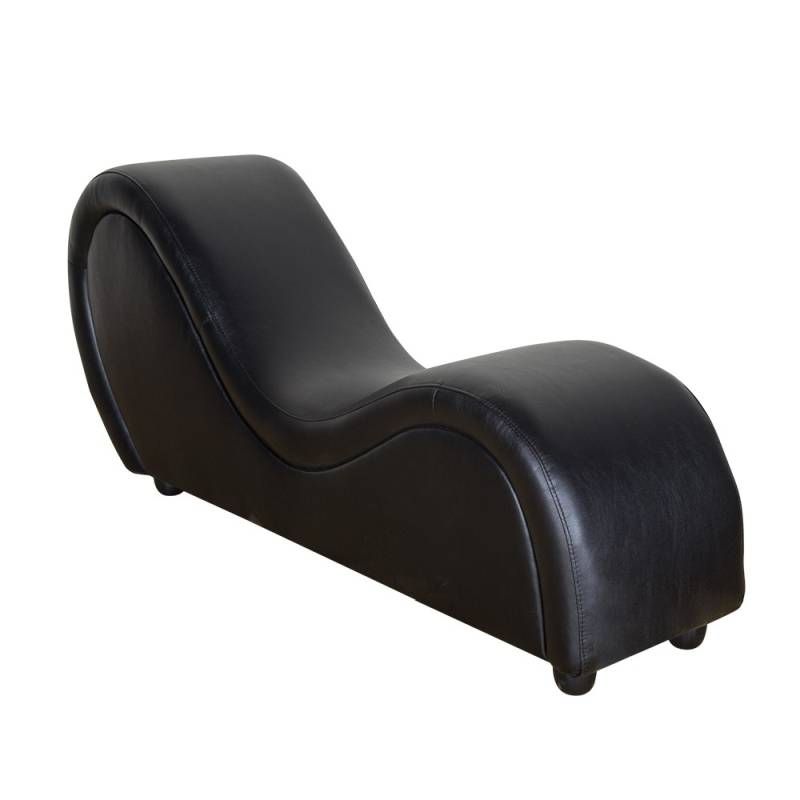 Kama Sutra Mebon Chaise Love Lounge Black image 1