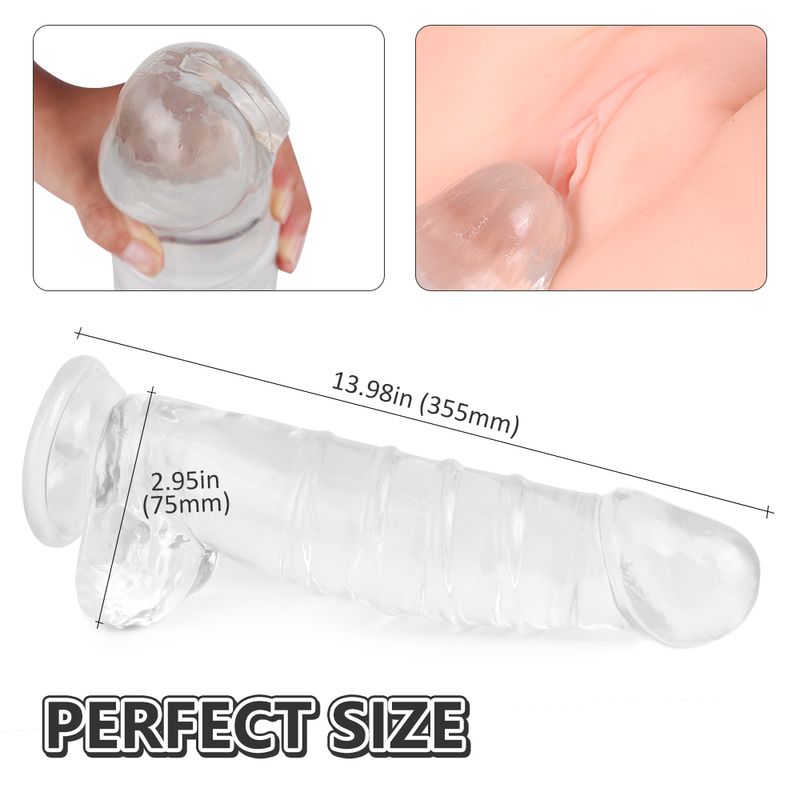 Denny Dong w Balls Clear XXL image 5
