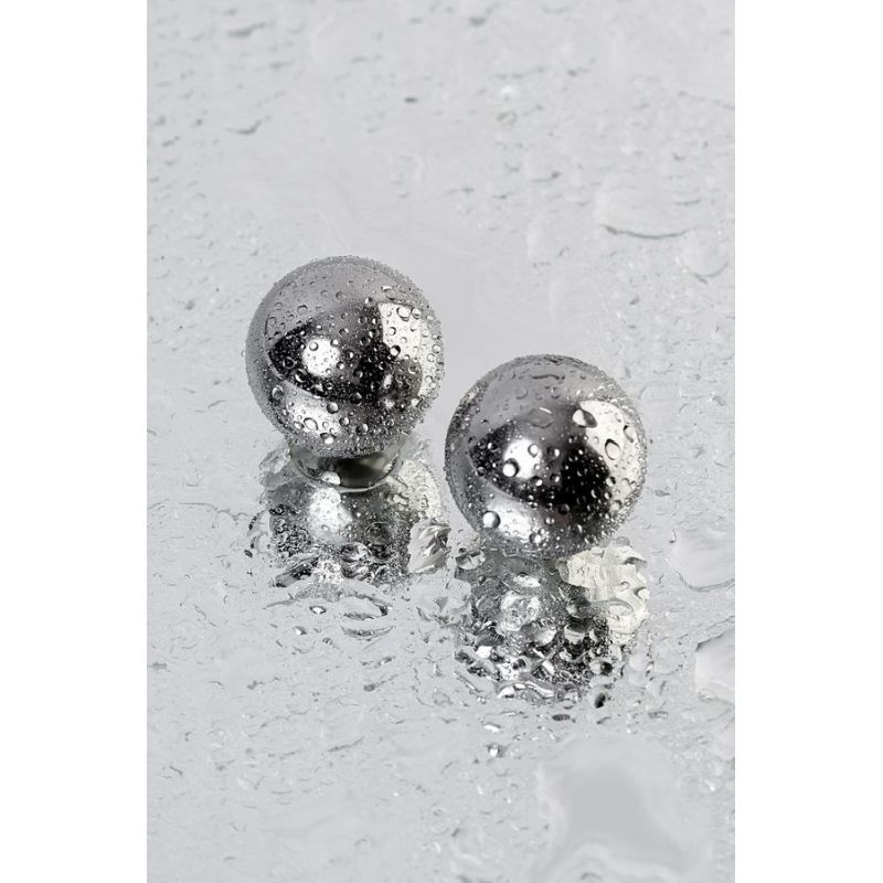 Silver Metal 2 Pc Vaginal Balls 25mm image 3