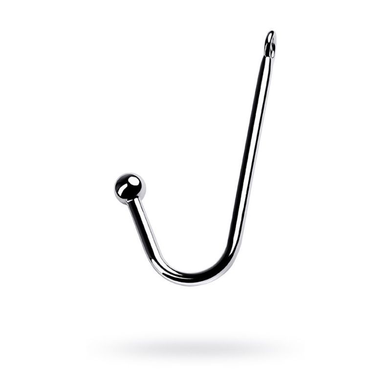 Silver Metal Anal Hook w Ball image 1