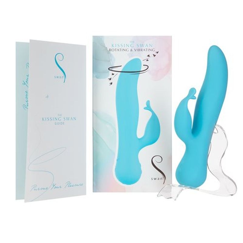 Kissing Swan Rabbit Vibrator image 1