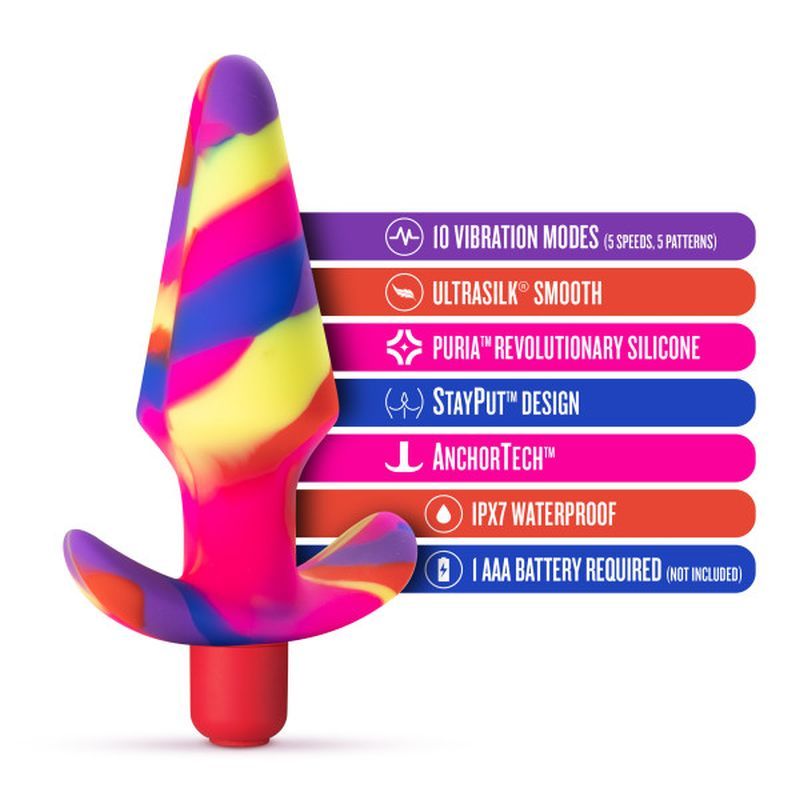 Avant Free Spirit Scarlet Silicone Butt Plug image 5