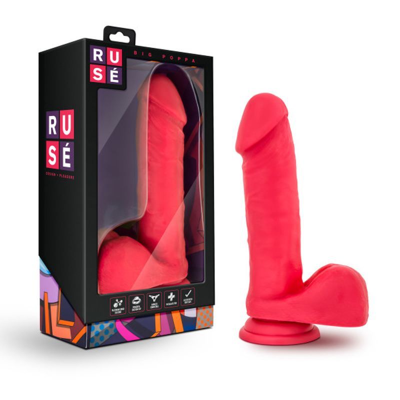 Ruse Big Poppa Cerise Dildo image 1