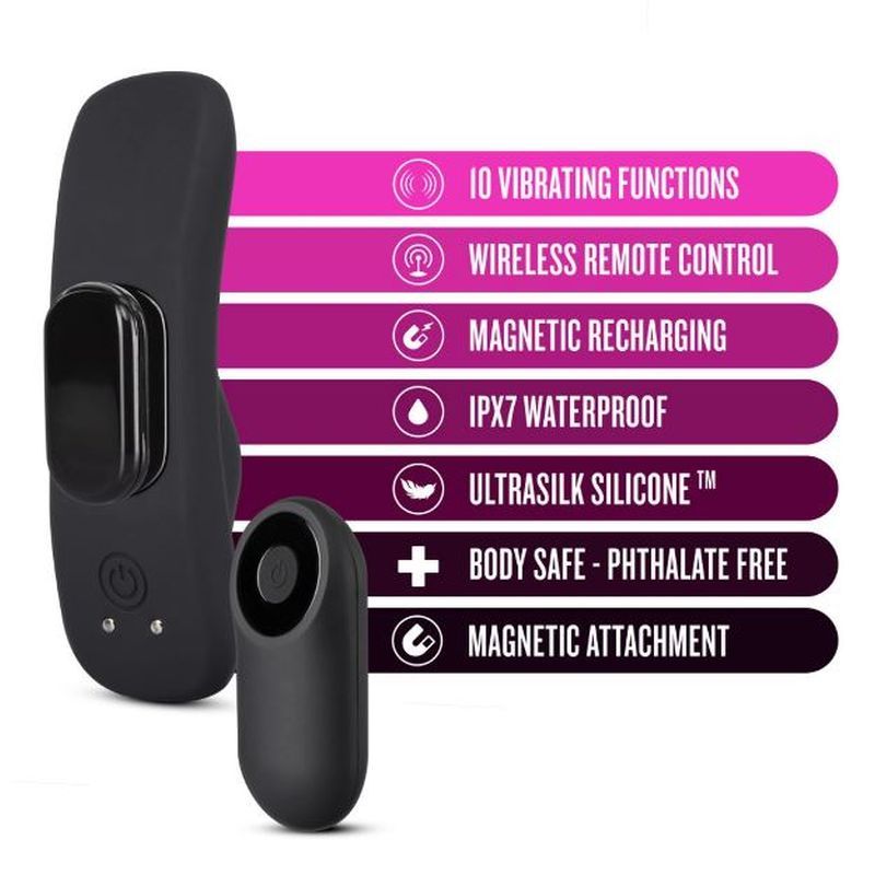 Temptasia Panty Vibe w Remote Control Black image 5