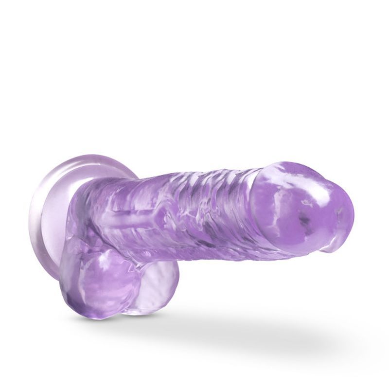 Naturally Yours 7" Crystaline Dildo Amethyst image 3