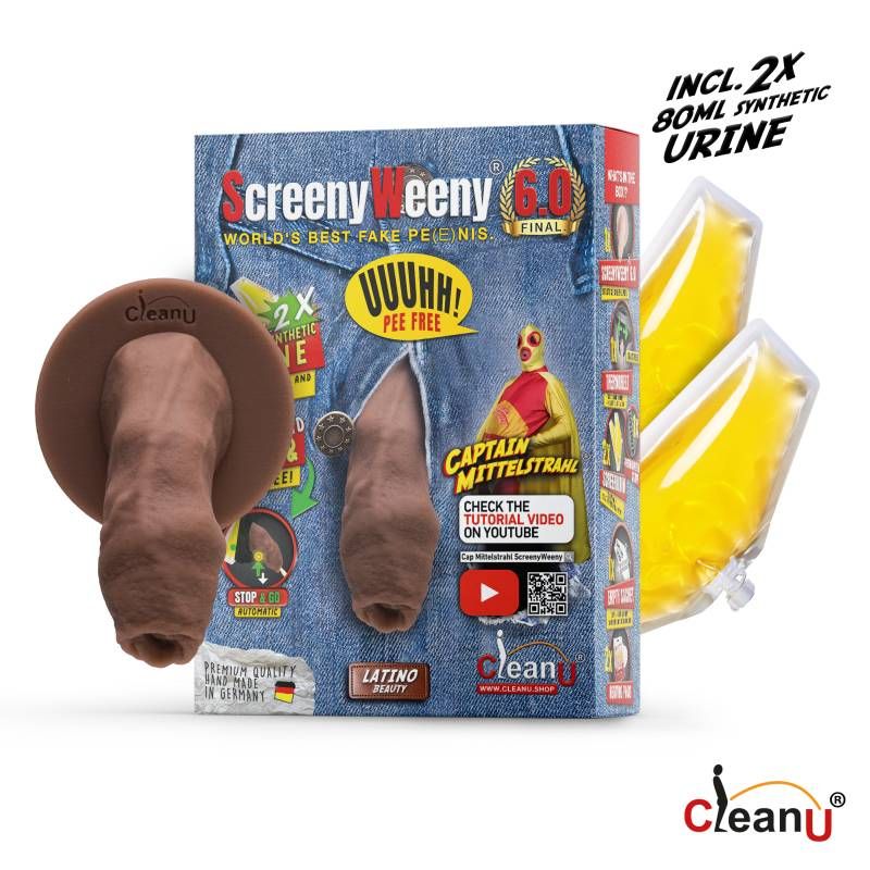 Screeny Weeny 6.0 Uncut Latino Brown image 1