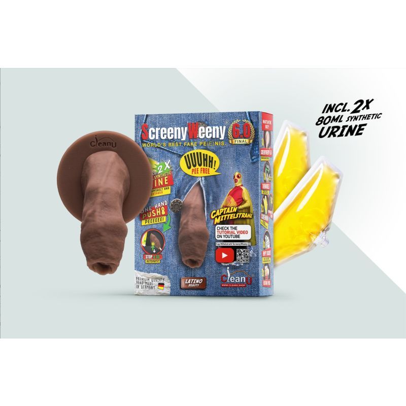 Screeny Weeny 6.0 Uncut Latino Brown image 2
