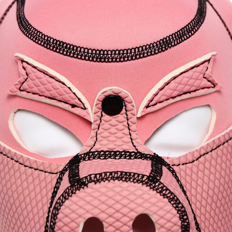 Neoprene Pig Mask Pink image 4