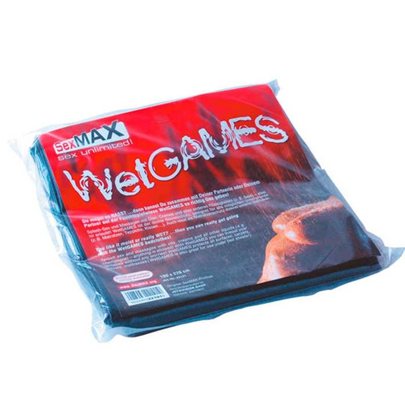 SexMAX WetGAMES Sheet Black image 1