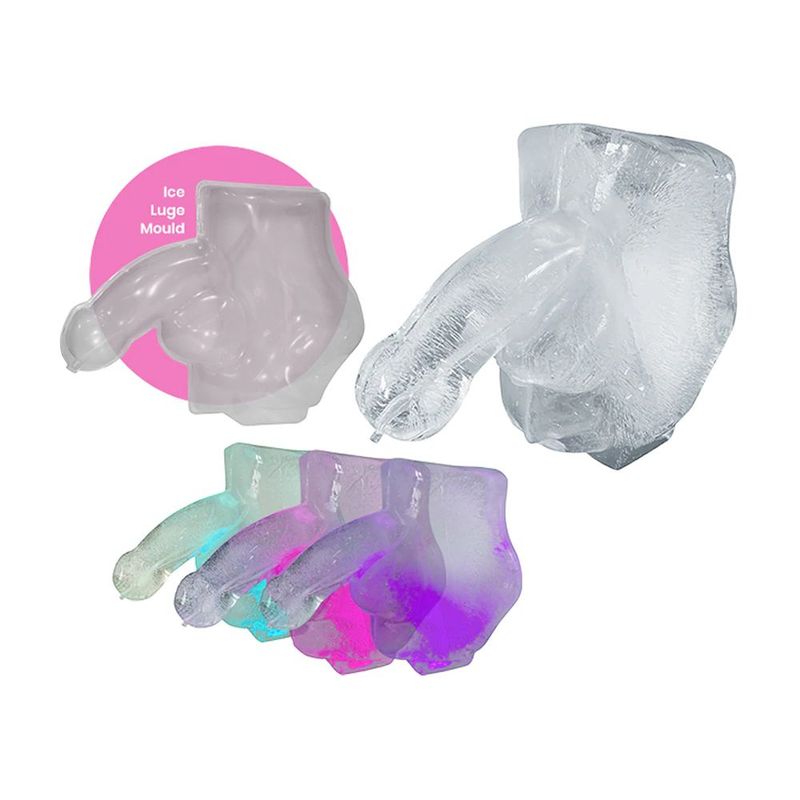 Play Wiv Me Huge Penis Ice Luge Mould image 1