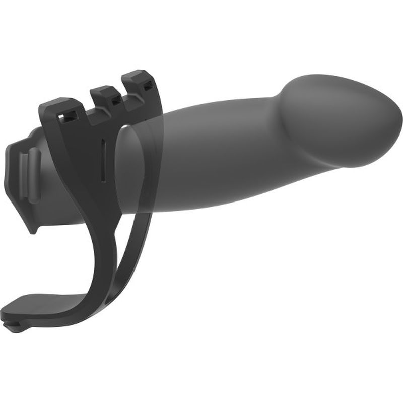Be Ready 4 Pc - 7in, 7.5in, 8in Hollow Silicone Strap-On Set image 7