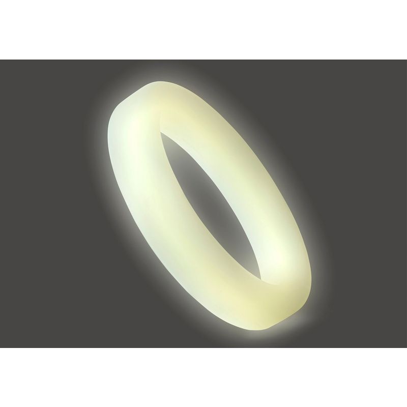 Classic Silicone Medium Stretch Penis Ring 36mm Glow In The Dark image 4