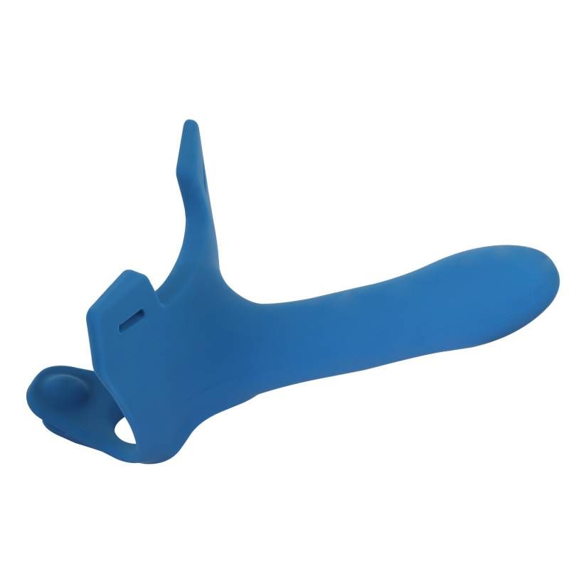 Zoro Strap-On 6.5in Blue image 1