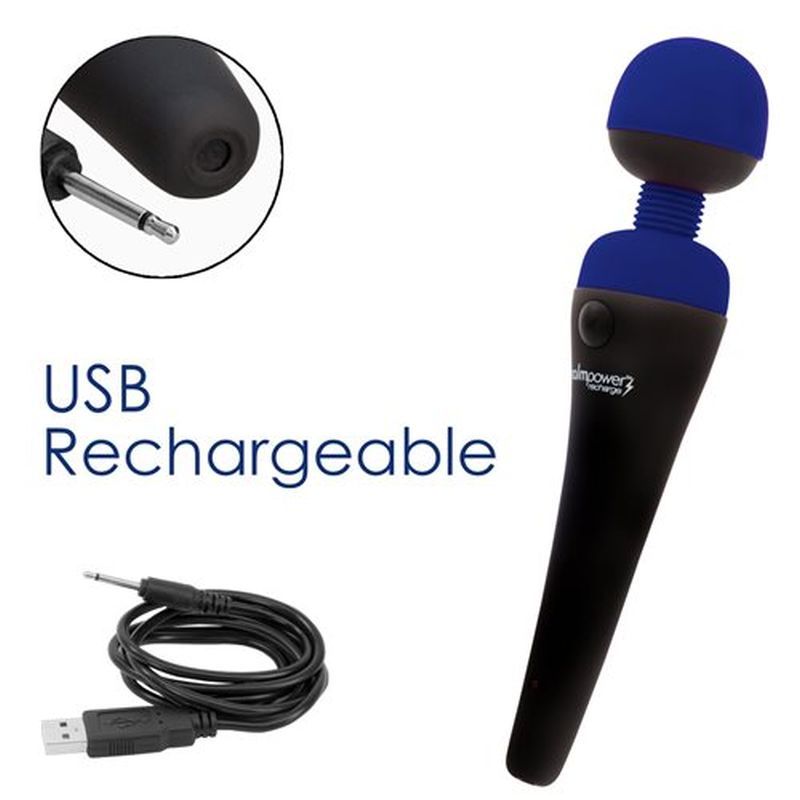 PalmPower Massage Wand Blue image 3