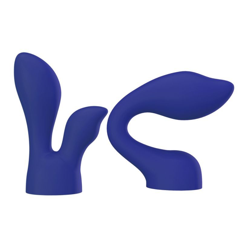 PalmSensual Massager Heads Blue (For use with PalmPower) image 1