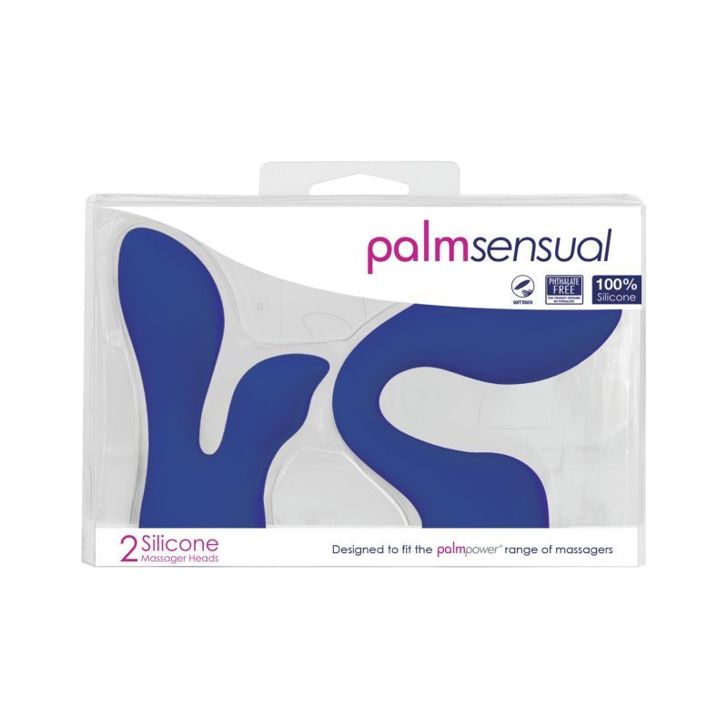 PalmSensual Massager Heads Blue (For use with PalmPower) image 2