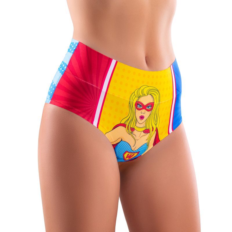 Comics Wonder Girl Hi-Briefs image 1