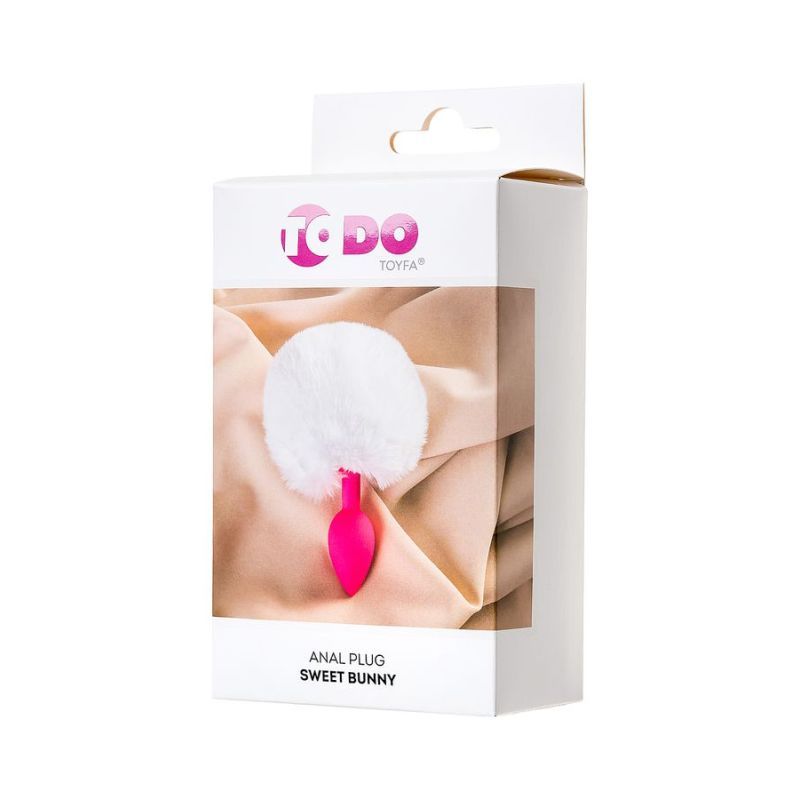 ToDo Sweet Bunny Anal Plug White image 2