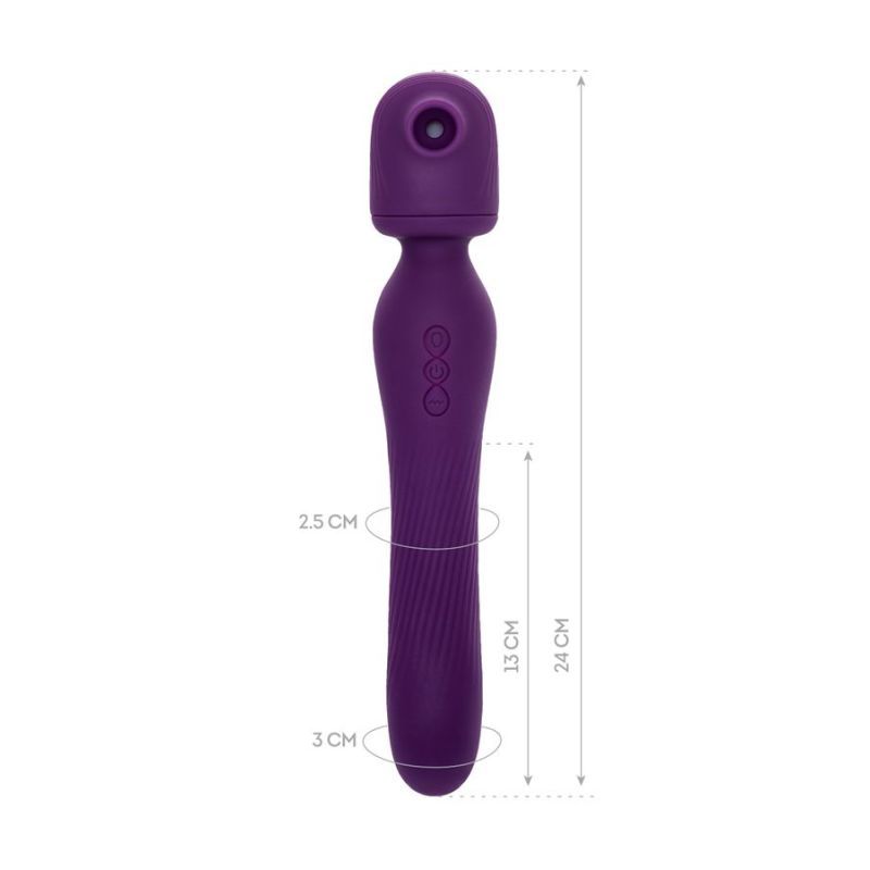 JOS Kisom 2 In 1 Wand Stimulator image 2