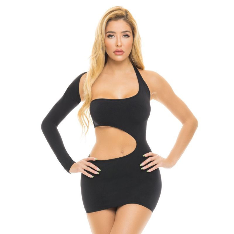 Cut My Life Into Pieces Dress Black image 1